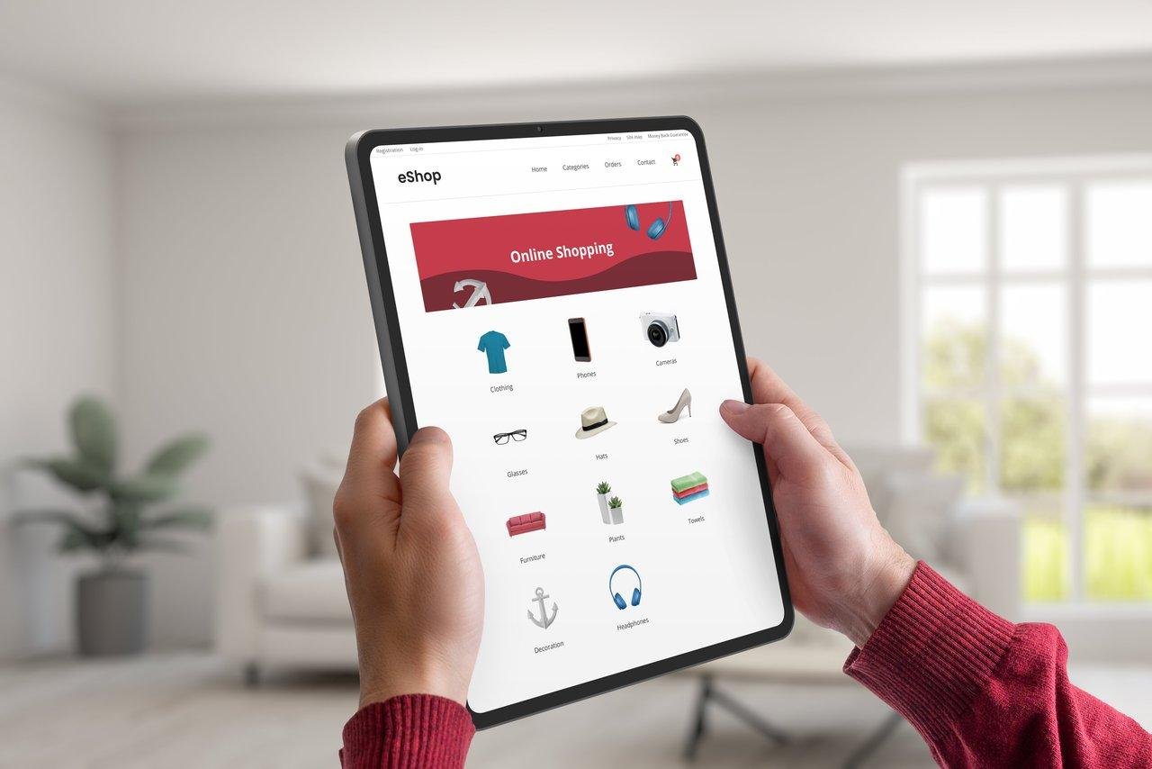 Exemple d’un catalogue shopping interactif sur Pinterest, facilitant l’achat en ligne pour les TPE.