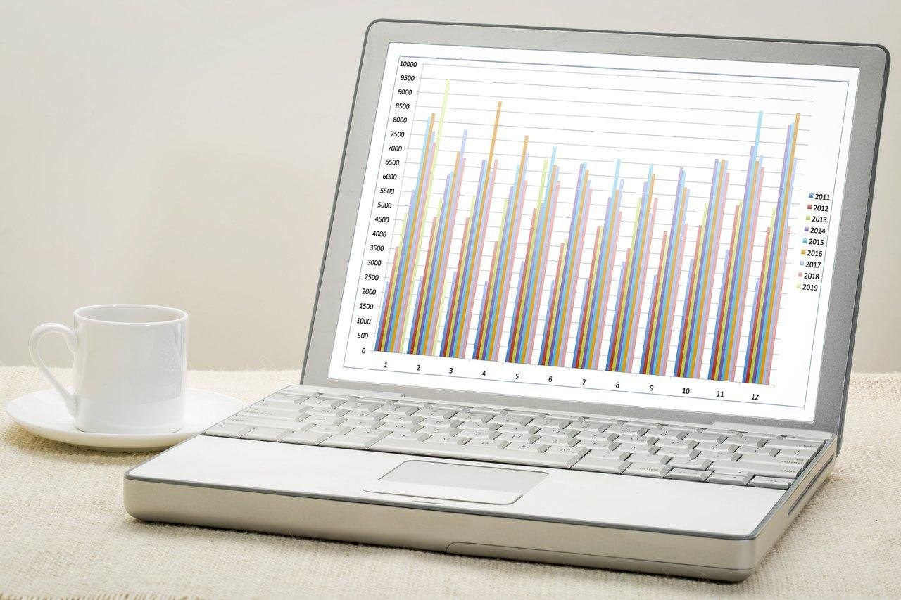 Graphique d'analytique des ventes d’ebooks illustrant les indicateurs clés pour optimiser votre boutique en ligne.